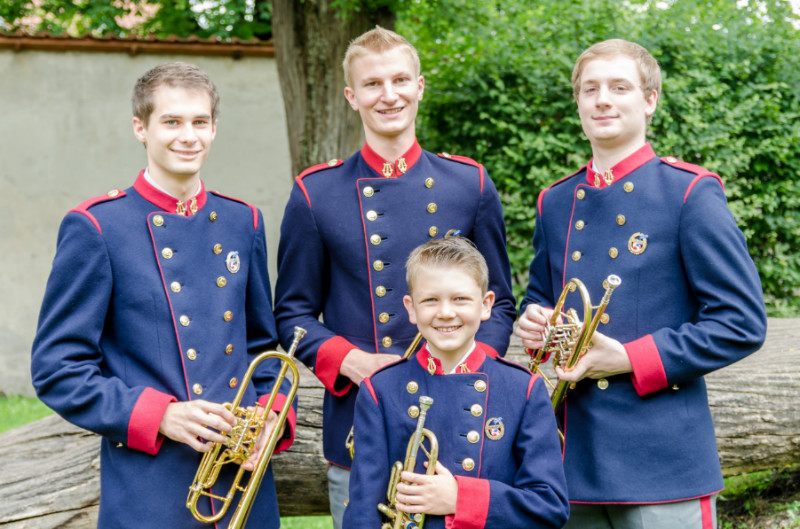 Gruppenfoto Trompeten