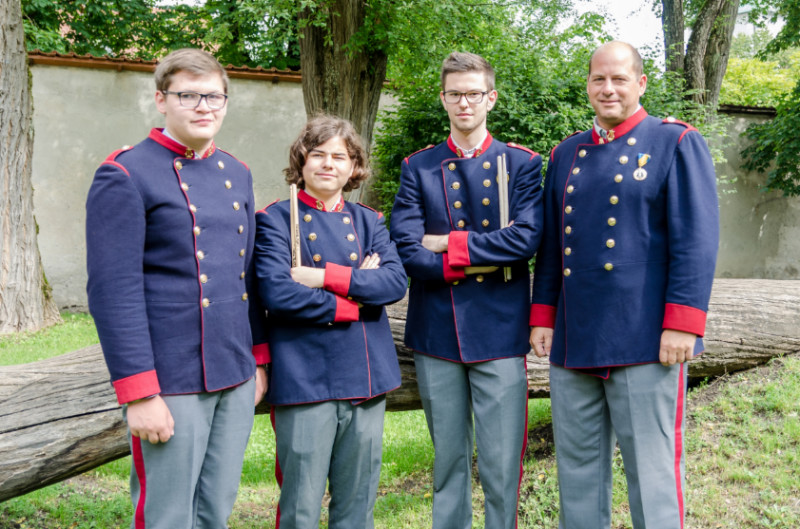 Schlagwerk Gruppenfoto Schlagwerk
